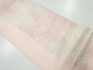 石畳模様織出し袋帯